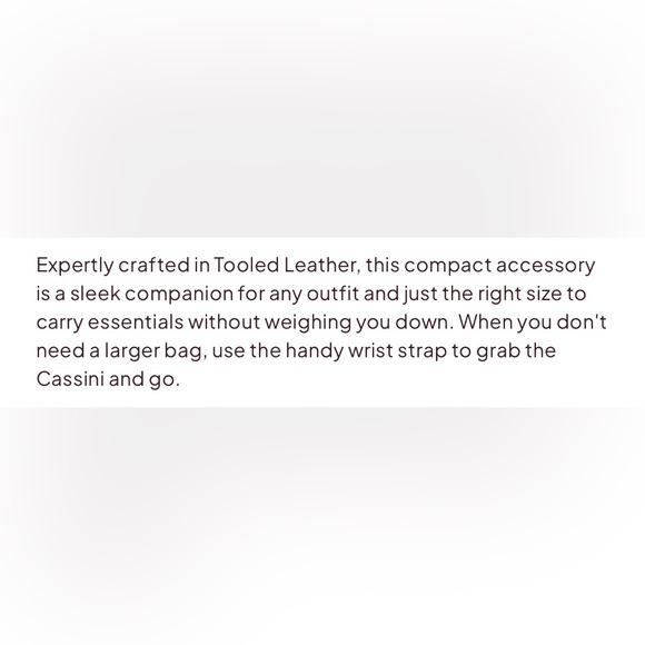 Patricia Nash Cassini Embossed Leather Wristlet - Picture 7 of 8